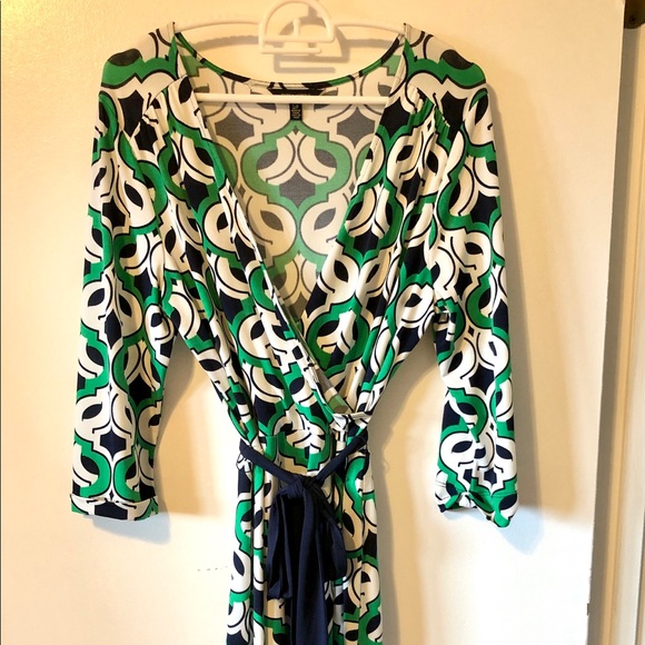 Jules & Leopold Wrap Dress - Picture 2 of 2